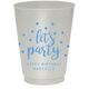 Confetti Dots Let's Party Colored Shatterproof Cups Image 4 of 5