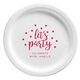 Confetti Dots Let's Party Paper Plates Image 1 of 5