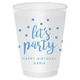 Confetti Dots Let's Party Shatterproof Cups Image 3 of 5