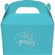 Confetti Dots Let's Party Gable Favor Boxes Image 5 of 5