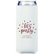 Confetti Dots Let's Party Collapsible Slim Huggers Image 1 of 5