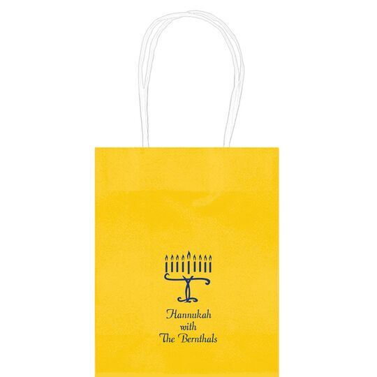 Menorah Mini Twisted Handled Bags