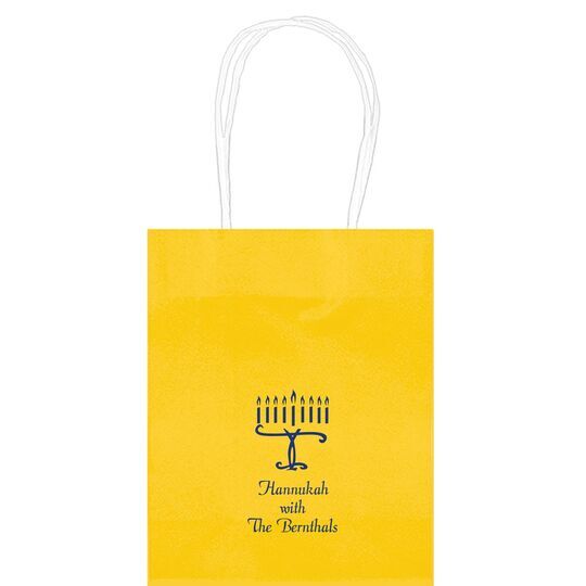 Menorah Mini Twisted Handled Bags