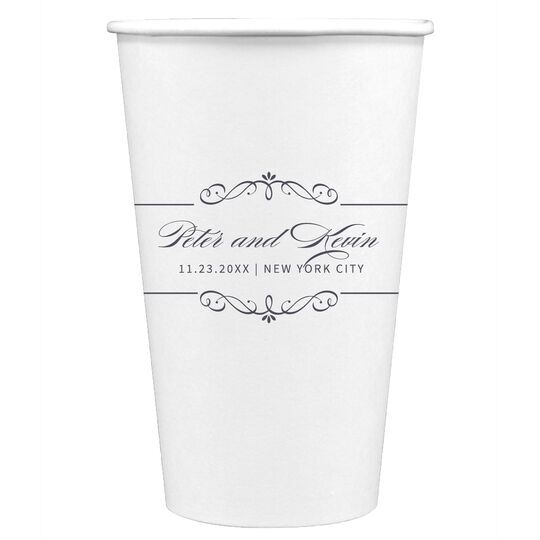 Bellissimo Paper Coffee Cups