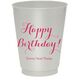 Darling Happy Birthday Colored Shatterproof Cups Image 2 of 2