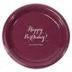 Darling Happy Birthday Plastic Plates Image 2 of 2