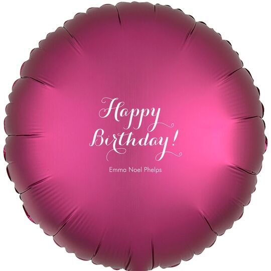 Darling Happy Birthday Mylar Balloons