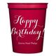 Darling Happy Birthday Stadium Cups Image 2 of 2