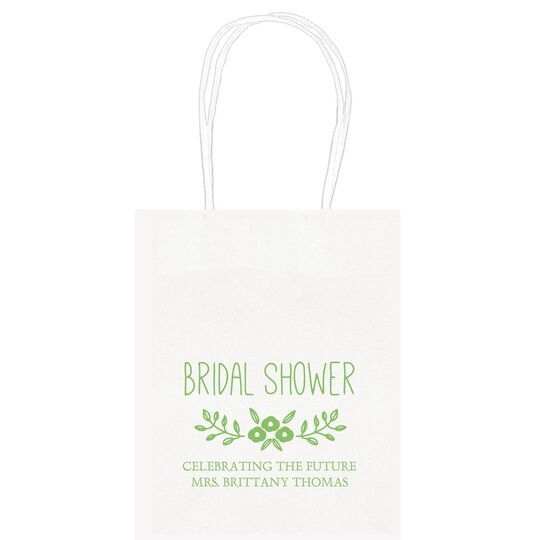 Bridal Shower Swag Mini Twisted Handled Bags