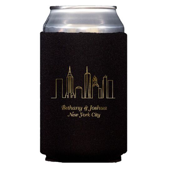 New York City Skyline Collapsible Huggers