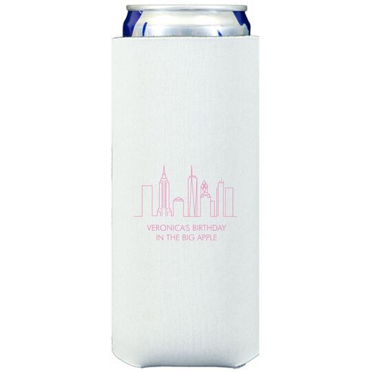 New York City Skyline Collapsible Slim Huggers