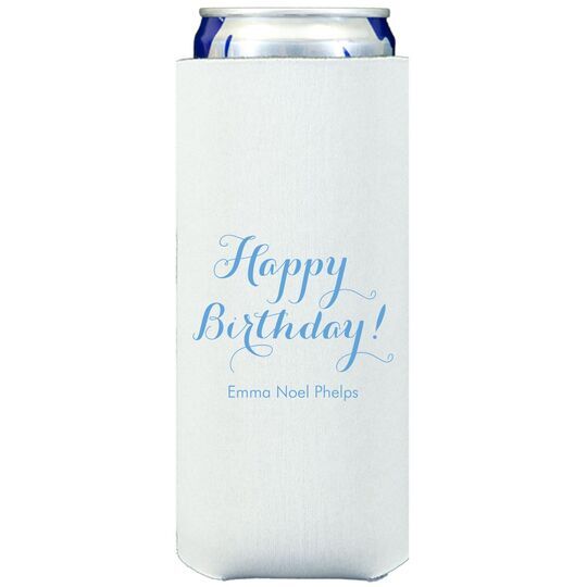 Darling Happy Birthday Collapsible Slim Huggers