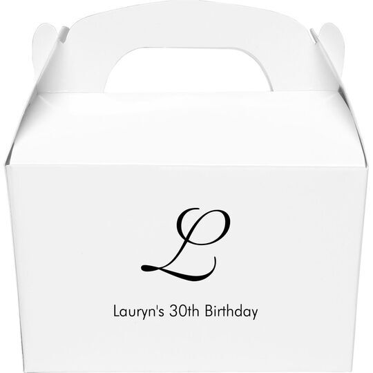 The Plaza Gable Favor Boxes