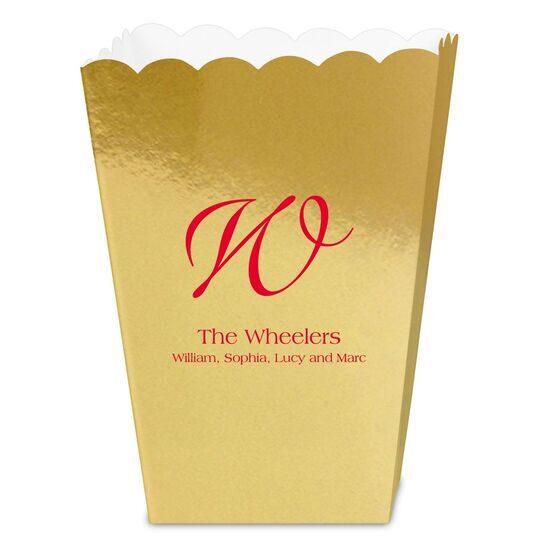 The Plaza Mini Popcorn Boxes