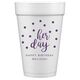 Confetti Dots Her Day Styrofoam Cups Image 2 of 3