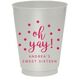 Confetti Dots Oh Yay! Colored Shatterproof Cups Image 4 of 5