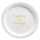 Darling Script Paper Plates Image 2 of 2
