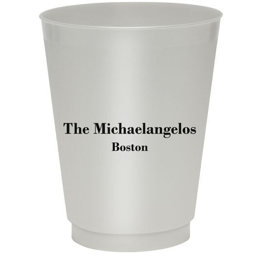 Michaelangelo Colored Shatterproof Cups