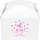 Confetti Dots Oh Yay! Gable Favor Boxes Image 3 of 5