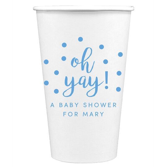 Confetti Dots Oh Yay! Paper Coffee Cups