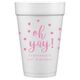 Confetti Dots Oh Yay! Styrofoam Cups Image 1 of 5