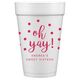 Confetti Dots Oh Yay! Styrofoam Cups Image 3 of 5