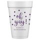 Confetti Dots Oh Yay! Styrofoam Cups Image 4 of 5
