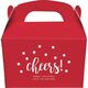 Confetti Dots Cheers Gable Favor Boxes Image 2 of 5