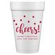 Confetti Dots Cheers Styrofoam Cups Image 4 of 5