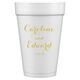 Darling Script Styrofoam Cups Image 2 of 2