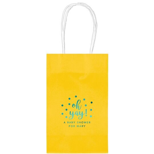 Confetti Dots Oh Yay! Medium Twisted Handled Bags