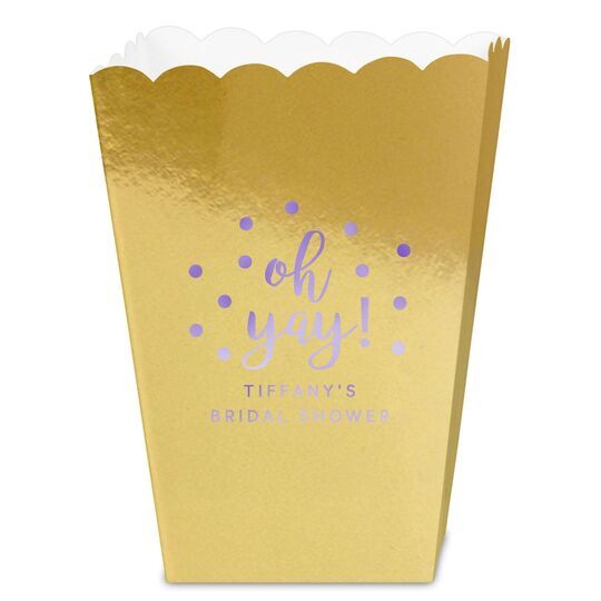Confetti Dots Oh Yay! Mini Popcorn Boxes
