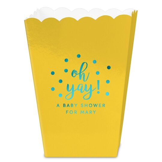 Confetti Dots Oh Yay! Mini Popcorn Boxes