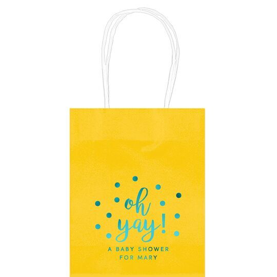 Confetti Dots Oh Yay! Mini Twisted Handled Bags