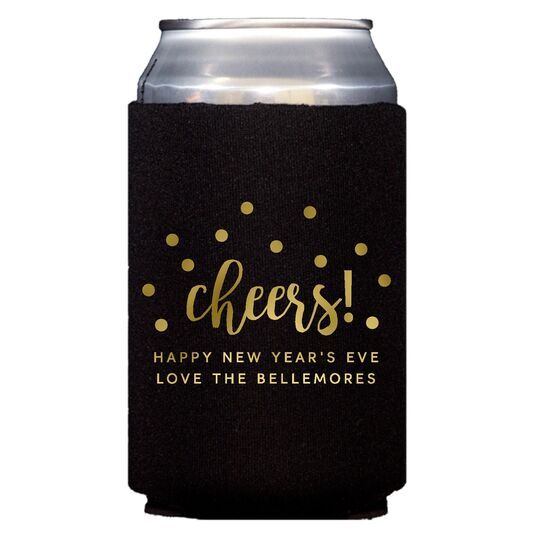 Confetti Dots Cheers Collapsible Huggers