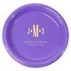 Condensed Monogram with Text Plastic Plates Image 1 of 2