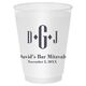 Condensed Monogram with Text Shatterproof Cups Image 2 of 2
