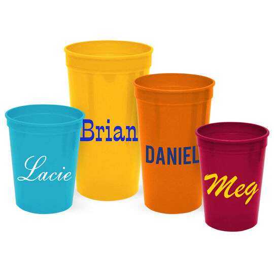 Custom Plastic Cups - Brand Your Drinks with Logo