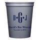 Condensed Monogram with Text Stadium Cups Image 2 of 2