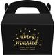 Confetti Dots Almost Married Gable Favor Boxes Image 1 of 3