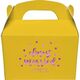 Confetti Dots Almost Married Gable Favor Boxes Image 3 of 3