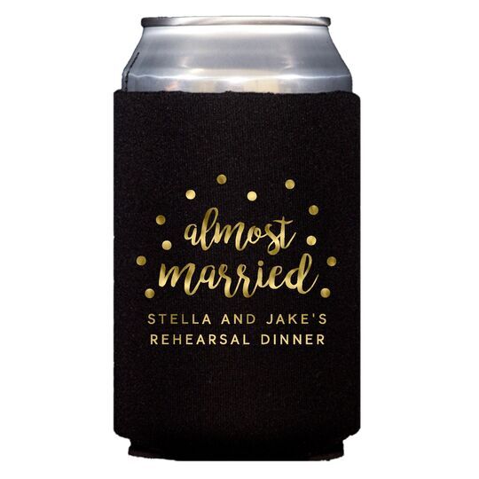 Confetti Dots Almost Married Collapsible Huggers