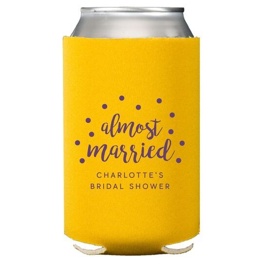 Confetti Dots Almost Married Collapsible Huggers