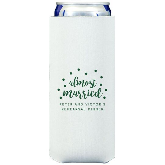 Confetti Dots Almost Married Collapsible Slim Huggers