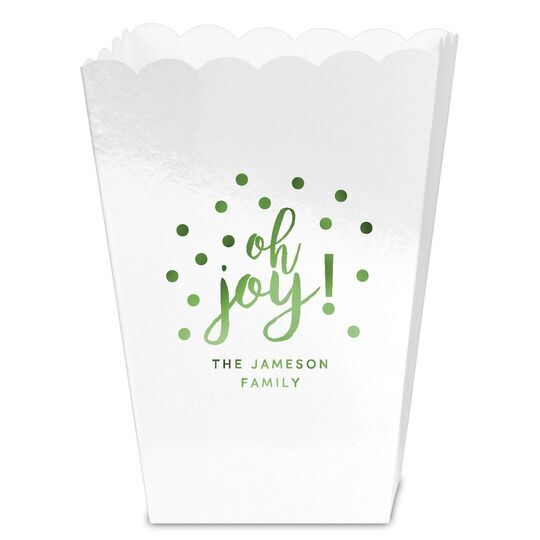 Confetti Dots Oh Joy Mini Popcorn Boxes