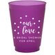 Confetti Dots Our Love Colored Shatterproof Cups Image 2 of 3