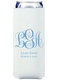 Fancy Script Monogram with Text Collapsible Slim Huggers Image 2 of 2