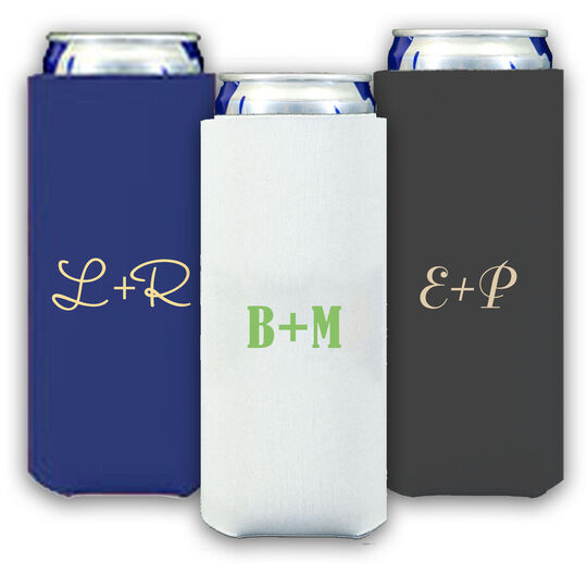 Large Initials Collapsible Slim Huggers