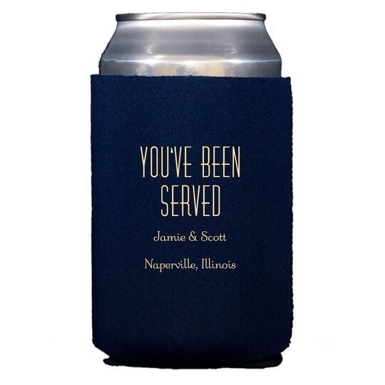 You've Been Served Collapsible Huggers