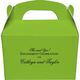 Basic Text of Your Choice Gable Favor Boxes Image 3 of 3